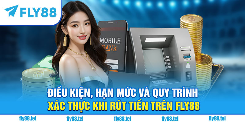 Cách Rút Tiền Fly88 – Hướng Dẫn Mới Nhất, Đầy Đủ Từ A–Z 2025 2 Điều kiện, hạn mức và quy trình xác thực khi rút tiền trên Fly88